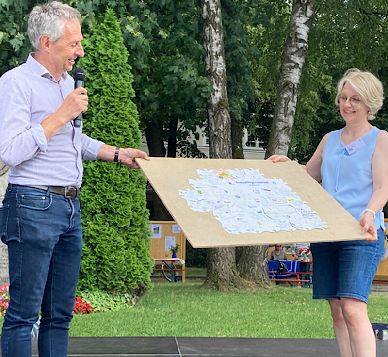 Freiwilligenmesse 2023 rund um den Grünen Markt – Großer Andrang unter blauem Himmel